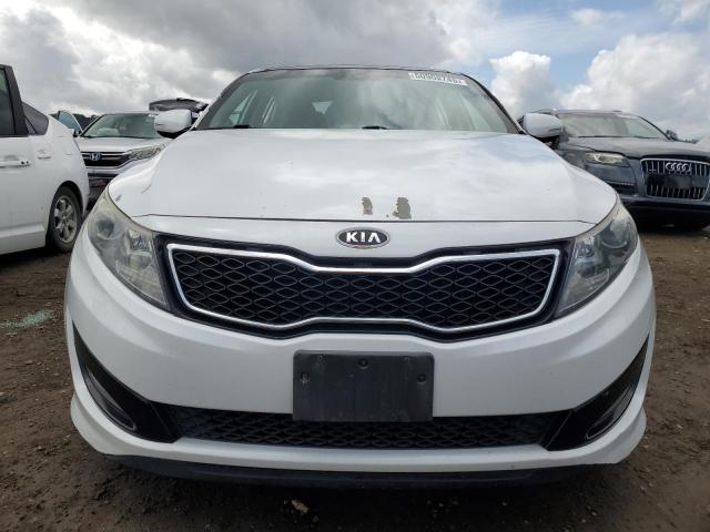 5XXGR4A64CG076614 - 2012 KIA OPTIMA SX WHITE photo 5