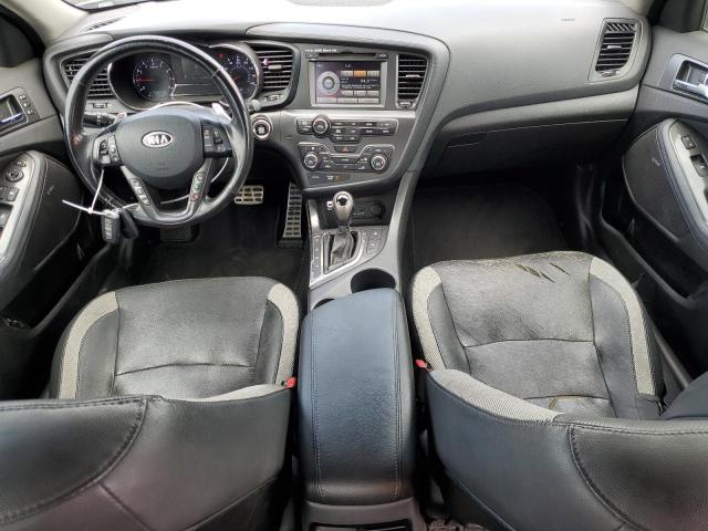 5XXGR4A64CG076614 - 2012 KIA OPTIMA SX WHITE photo 8