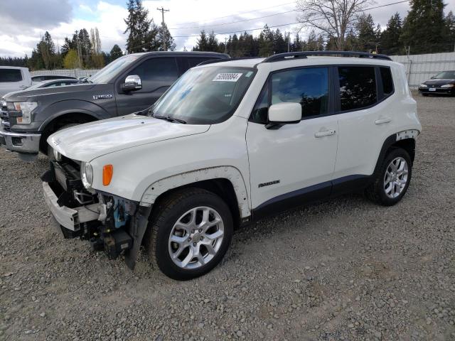 ZACCJABT2GPD24644 - 2016 JEEP RENEGADE LATITUDE WHITE photo 1