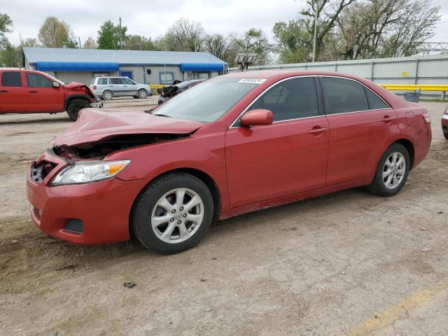 4T4BF3EK0BR208055 - 2011 TOYOTA CAMRY BASE RED photo 1