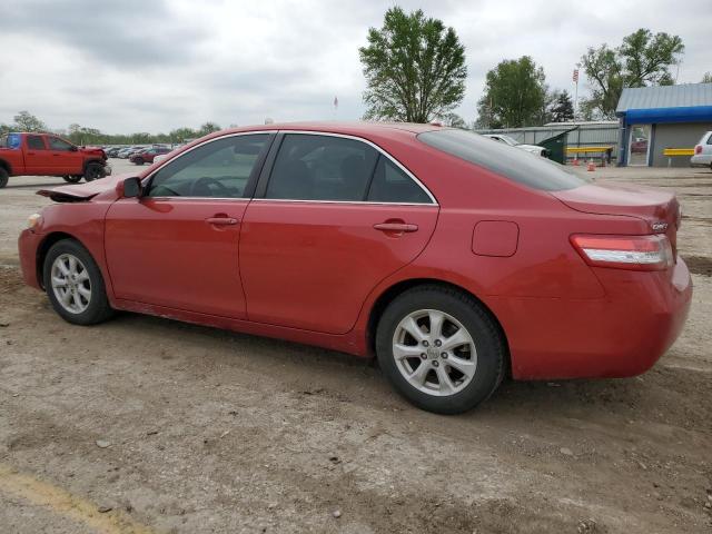 4T4BF3EK0BR208055 - 2011 TOYOTA CAMRY BASE RED photo 2