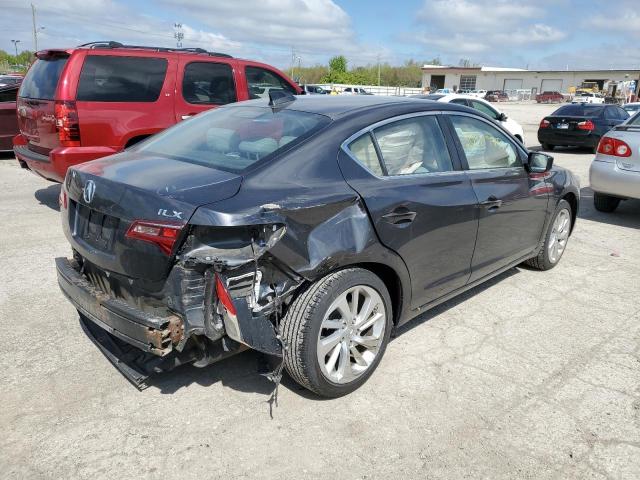 19UDE2F75GA014890 - 2016 ACURA ILX PREMIUM TECH ნაცრისფერი ფოტო 3