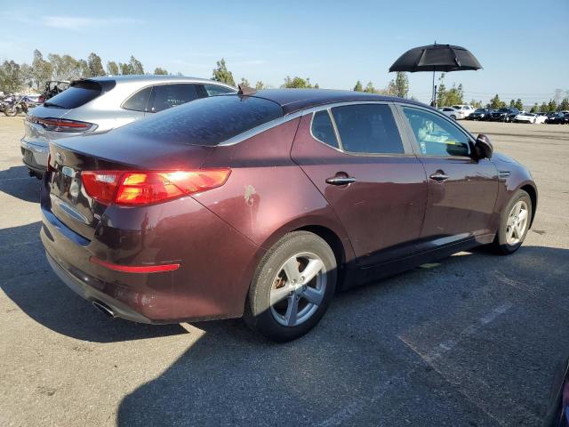 5XXGM4A74EG295762 - 2014 KIA OPTIMA LX BROWN photo 3