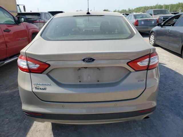 3FA6P0H73GR111276 - 2016 FORD FUSION SE GOLD photo 6