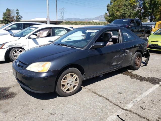 1HGEM22543L085962 - 2003 HONDA CIVIC LX BLACK photo 1