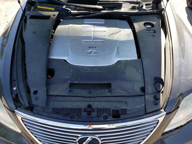 JTHBL46F495087273 - 2009 LEXUS LS 460 GRAY photo 11