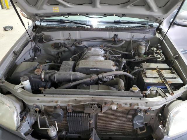 5TBBT441X2S275068 - 2002 TOYOTA TUNDRA ACCESS CAB ნაცრისფერი ფოტო 11