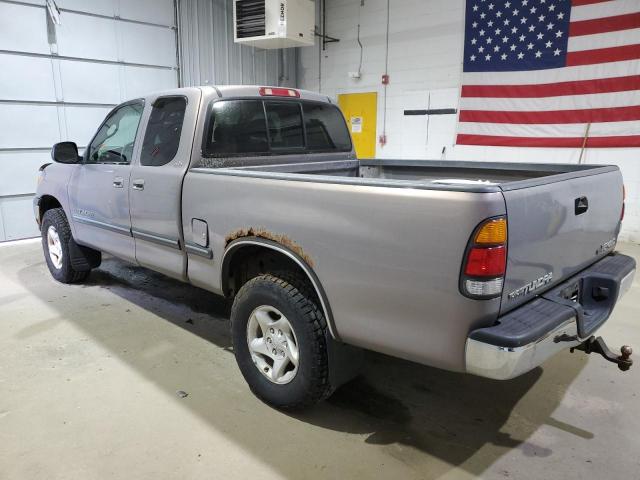 5TBBT441X2S275068 - 2002 TOYOTA TUNDRA ACCESS CAB ნაცრისფერი ფოტო 2