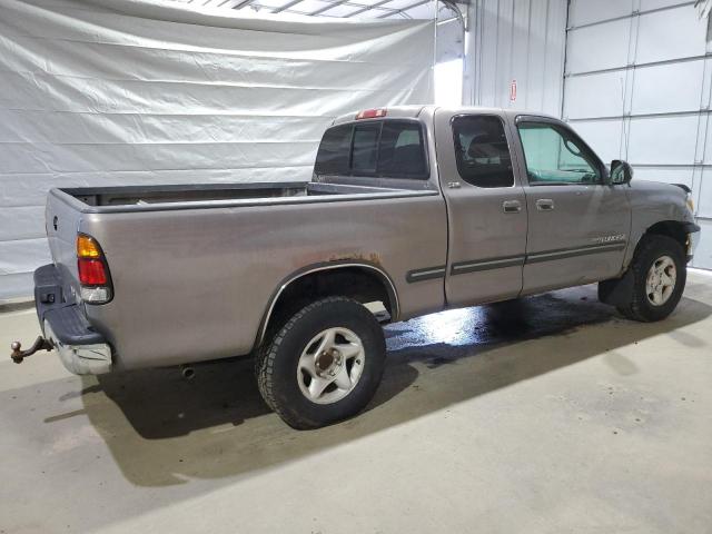 5TBBT441X2S275068 - 2002 TOYOTA TUNDRA ACCESS CAB ნაცრისფერი ფოტო 3