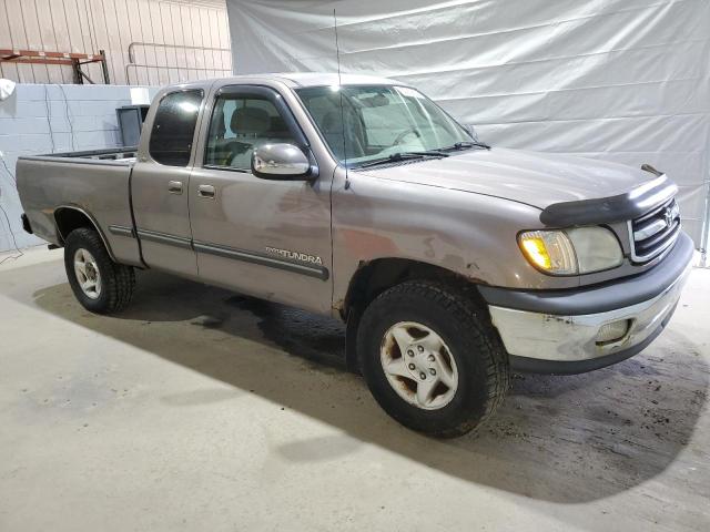 5TBBT441X2S275068 - 2002 TOYOTA TUNDRA ACCESS CAB ნაცრისფერი ფოტო 4