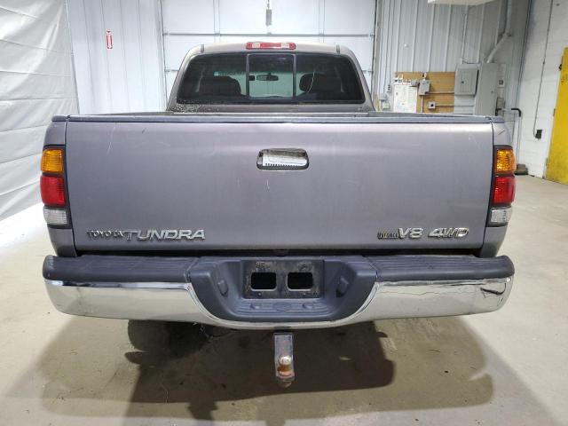 5TBBT441X2S275068 - 2002 TOYOTA TUNDRA ACCESS CAB ნაცრისფერი ფოტო 6