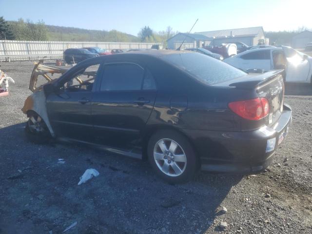 2T1BR30EX7C755345 - 2007 TOYOTA COROLLA CE BLACK photo 2