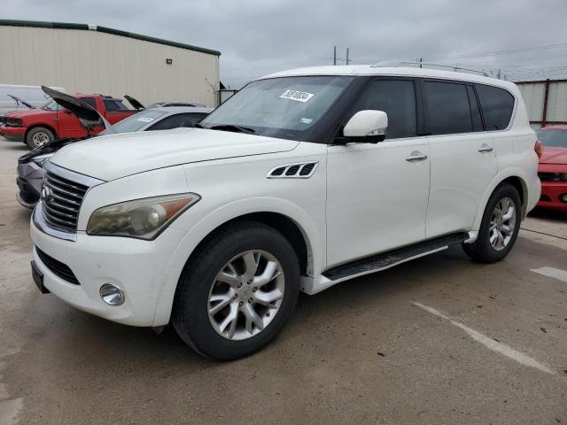 JN8AZ2NE9B9006196 - 2011 INFINITI QX56 WHITE photo 1