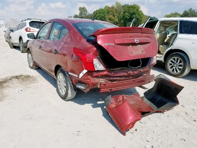 3N1CN7AP9JL815940 - 2018 NISSAN VERSA S  photo 3