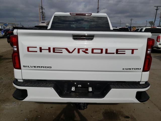 3GCPWBEK0MG220596 - 2021 CHEVROLET SILVERADO C1500 CUSTOM WHITE photo 6