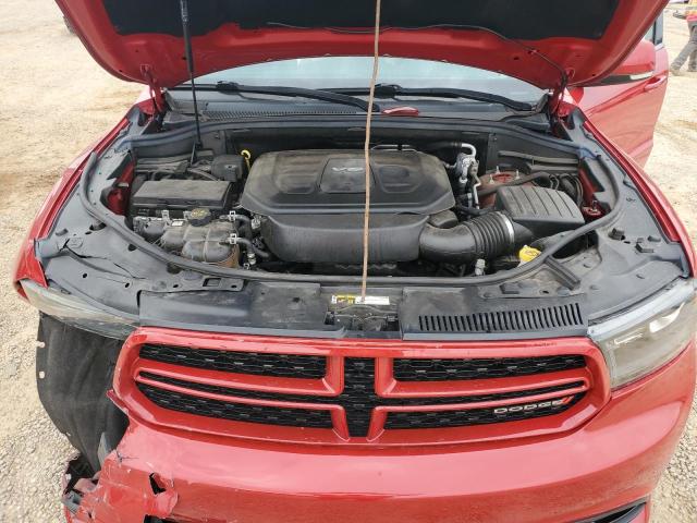 1C4RDHDG8HC796475 - 2017 DODGE DURANGO GT RED photo 12