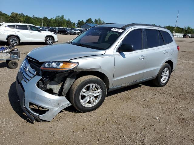 5NMSG3AB4AH364526 - 2010 HYUNDAI SANTA FE GLS SILVER photo 1