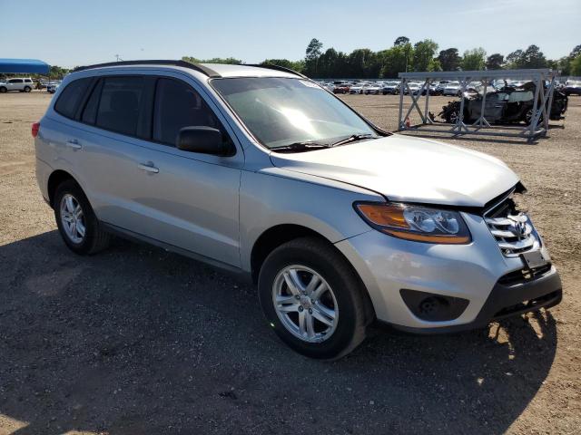 5NMSG3AB4AH364526 - 2010 HYUNDAI SANTA FE GLS SILVER photo 4