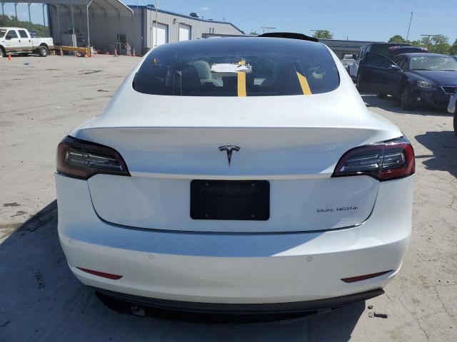 5YJ3E1EB0MF981372 - 2021 TESLA MODEL 3 WHITE photo 6