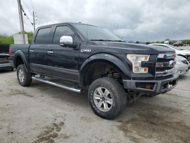 1FTEW1EF8FFB63623 - 2015 FORD F150 SUPERCREW BLUE photo 4