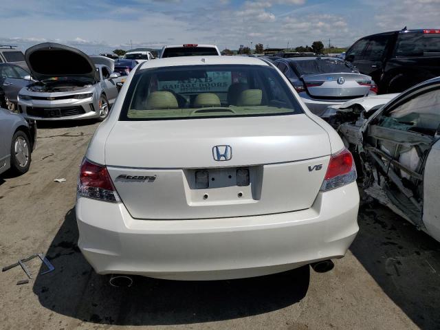 1HGCP3F87AA013218 - 2010 HONDA ACCORD EXL WHITE photo 6