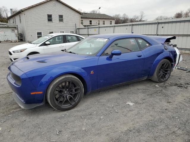 2C3CDZFJ2NH140452 - 2022 DODGE CHALLENGER R/T SCAT PACK BLUE photo 1