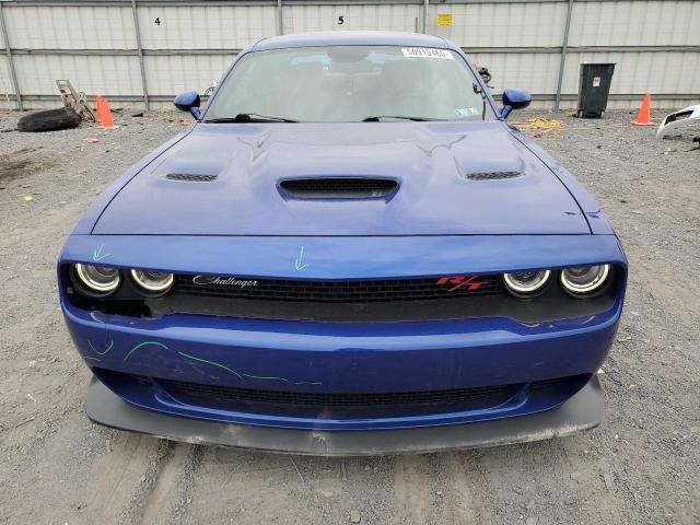 2C3CDZFJ2NH140452 - 2022 DODGE CHALLENGER R/T SCAT PACK BLUE photo 5