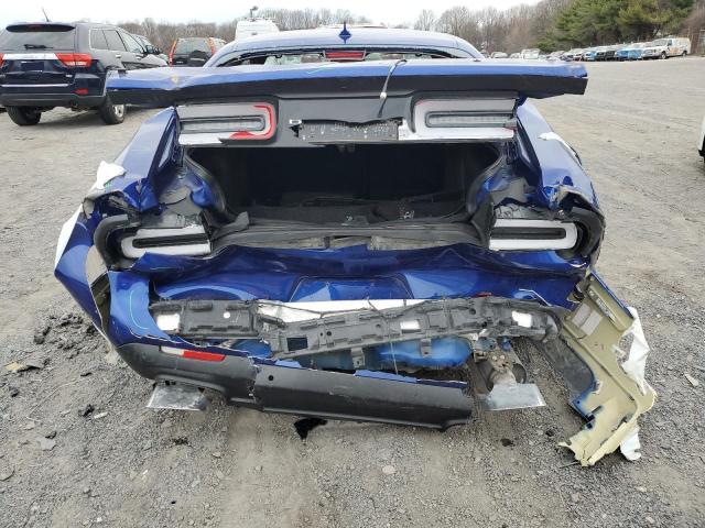 2C3CDZFJ2NH140452 - 2022 DODGE CHALLENGER R/T SCAT PACK BLUE photo 6