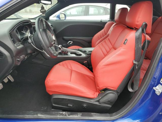 2C3CDZFJ2NH140452 - 2022 DODGE CHALLENGER R/T SCAT PACK BLUE photo 7