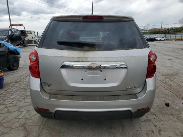 2GNALBEK8D1131857 - 2013 CHEVROLET EQUINOX LS SILVER photo 6