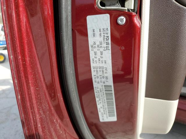 2C4RC1FG0JR227480 - 2018 CHRYSLER PACIFICA TOURING PLUS 栗色 照片 13