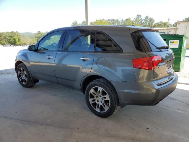 2HNYD28328H534104 - 2008 ACURA MDX TECHNOLOGY GRAY photo 2