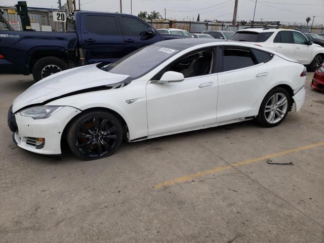 5YJSA1E24FF105205 - 2015 TESLA MODEL S 白色 照片 1