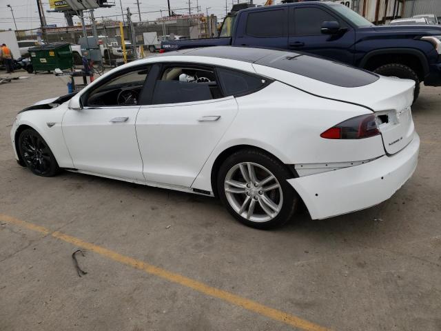 5YJSA1E24FF105205 - 2015 TESLA MODEL S 白色 照片 2