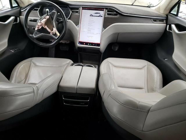 5YJSA1E24FF105205 - 2015 TESLA MODEL S 白色 照片 8