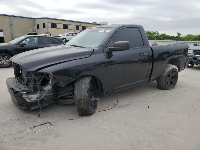 3C6JD6AP4CG246368 - 2012 DODGE RAM 1500 ST BLACK photo 1