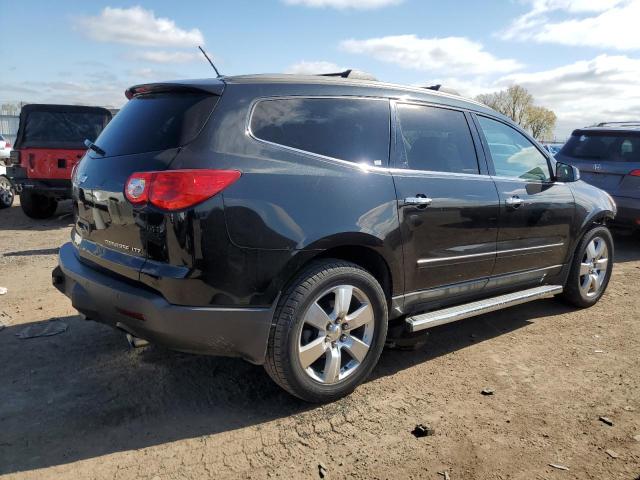 1GNKVLED1BJ152669 - 2011 CHEVROLET TRAVERSE LTZ BLACK photo 3