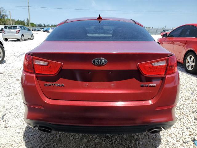 5XXGN4A74FG358535 - 2015 KIA OPTIMA EX RED photo 6