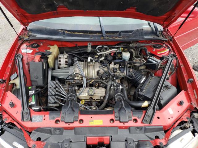 1G2WR1216XF229094 - 1999 PONTIAC GRAND PRIX GTP წითელი ფოტო 11