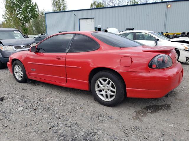 1G2WR1216XF229094 - 1999 PONTIAC GRAND PRIX GTP წითელი ფოტო 2