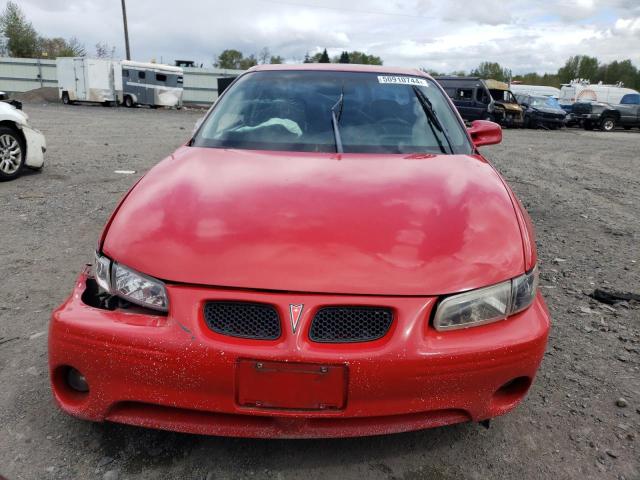 1G2WR1216XF229094 - 1999 PONTIAC GRAND PRIX GTP წითელი ფოტო 5