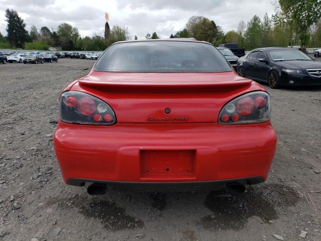 1G2WR1216XF229094 - 1999 PONTIAC GRAND PRIX GTP წითელი ფოტო 6