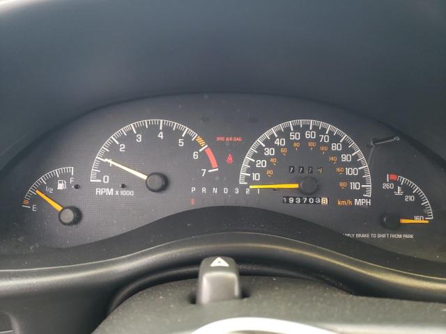 1G2WR1216XF229094 - 1999 PONTIAC GRAND PRIX GTP წითელი ფოტო 9