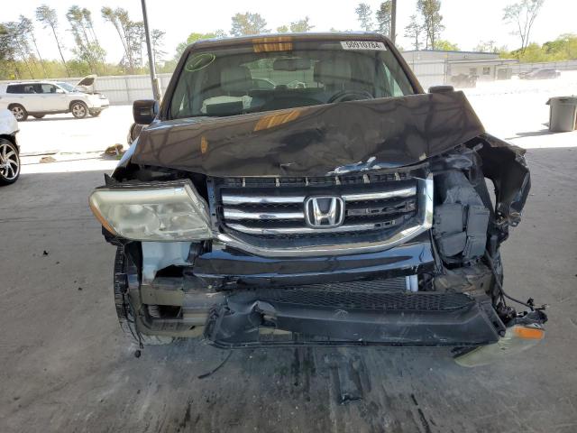 5FNYF3H54DB007558 - 2013 HONDA PILOT EXL BLACK photo 5