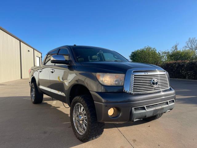 5TFHW5F17DX305779 - 2013 TOYOTA TUNDRA CREWMAX LIMITED GRAY photo 1