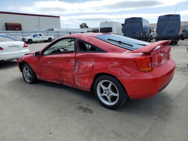 JTDDY32T210045106 - 2001 TOYOTA CELICA GT-S RED photo 2