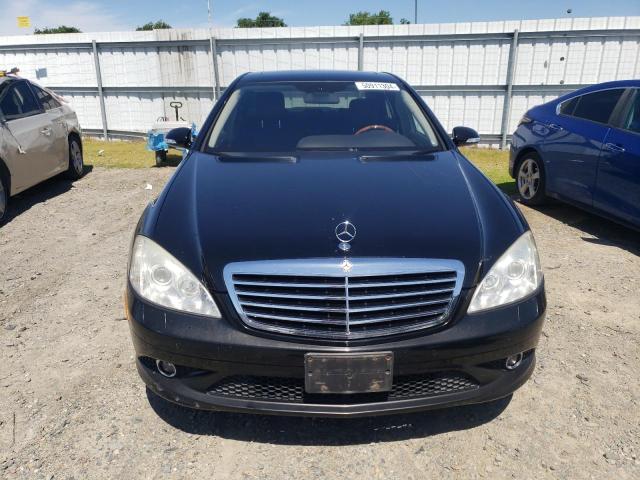 WDDNG71X07A115827 - 2007 MERCEDES-BENZ S 550 BLACK photo 5