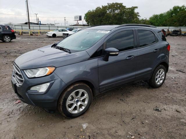 MAJ3P1TE3JC239487 - 2018 FORD ECOSPORT SE GRAY photo 1