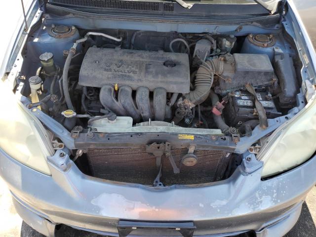 2T1KR32E04C281401 - 2004 TOYOTA COROLLA MA XR BLUE photo 11