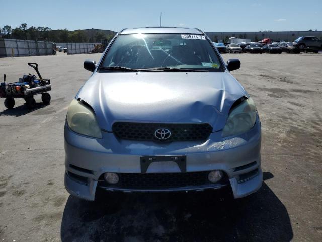 2T1KR32E04C281401 - 2004 TOYOTA COROLLA MA XR BLUE photo 5